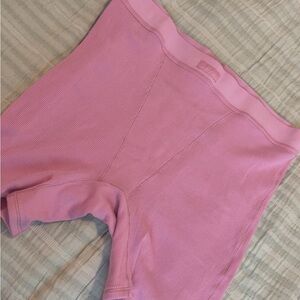 Skims Pink Boxer Size L